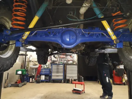 Fahrwerke Achsen Verschränkung Lada